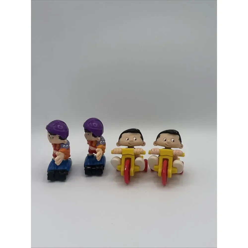 Vintage 1994 McDonald's Bobby's World Happy Meal Toys Lot of 4 Bobb...